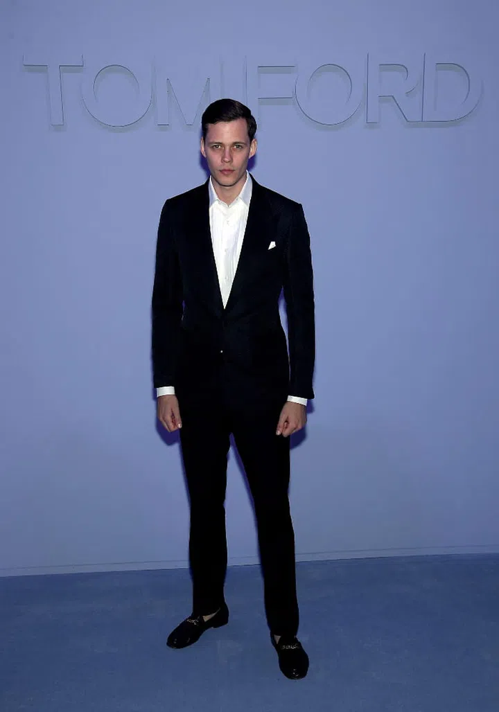 A model walks the runway during the Tom Ford Fall/Winter 2018 Men's Runway Show at the Park Avenue Armory on February 6, 2018 in New York City.