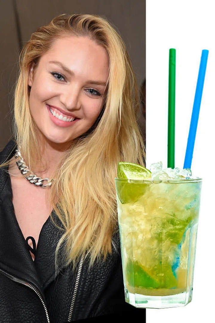 "Caipirinha. It's a Brazilian lime drink...two of those and you're ready to go."