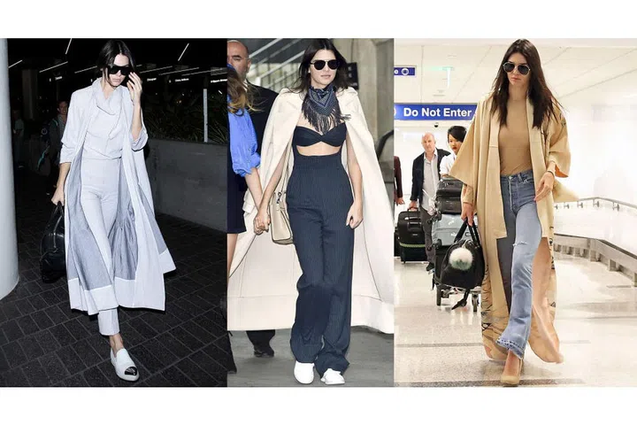Kendall Jenner's fashion moves were well-documented this year, and the one idea she returned to most was a topper that lent itself to making an entrance - the longer and more impactful the better. Photo: Getty