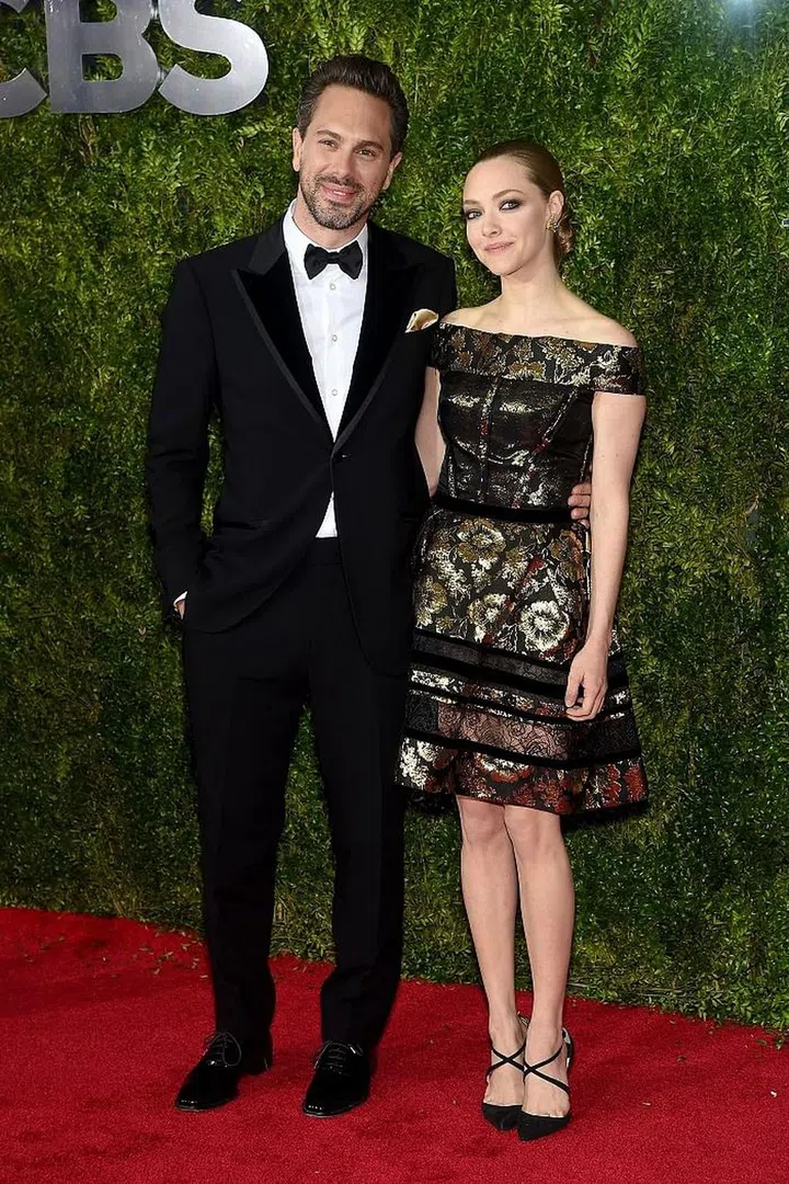 Amanda Seyfried and Thomas Sadoski eloped in a secret ceremony in March just before welcoming their first child together, a daughter. The two met while working together in an off-Broadway production, The Way We Get By, last year and reunited on the set of The Last Word, where they began their relationship. The secrecy of their wedding doesn't come as a surprise, as the couple has long been private about their personal details. To date, they've yet to release the name of their daughter. Photo: Getty 