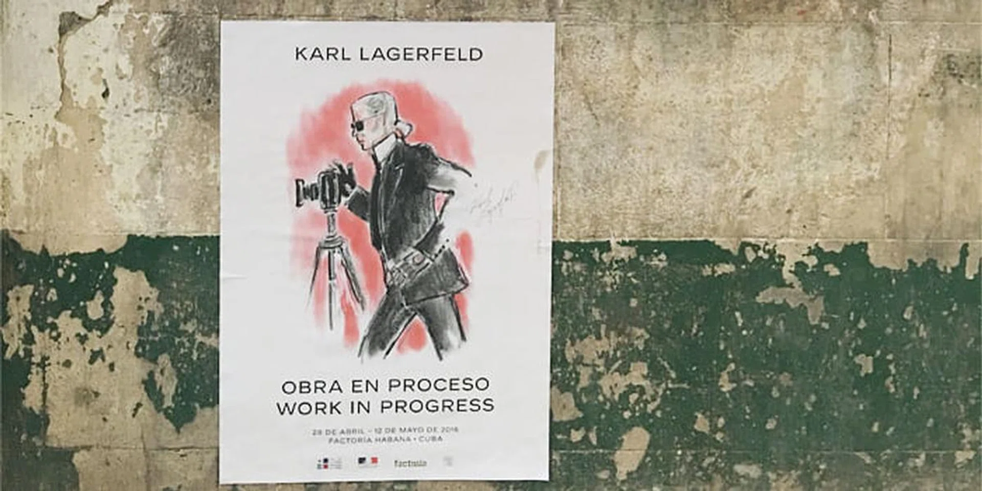 Inside Karl Lagerfeld's "Work In Progress" Exhibition in Havana