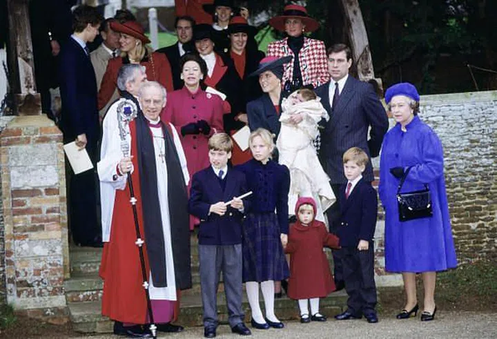 In a break from tradition, the Duke and Duchess of York’s youngest daughter Eugenie had a public christening during a normal Sunday church service at St Mary Magdalene church in Sandringham in 1990. Eugenie is reportedly the Queen’s only grandchild not to have been christened at the Lily Font too. Photo: Getty