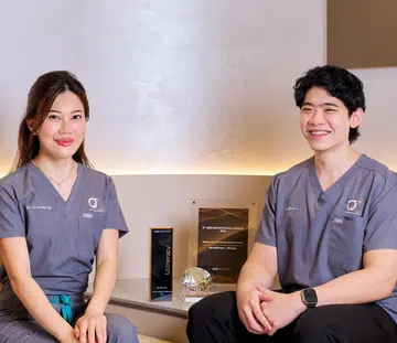 Dr Alfred Li and Dr Michelle Ng from Ozhean Zoey Medical & Aesthetic Clinic