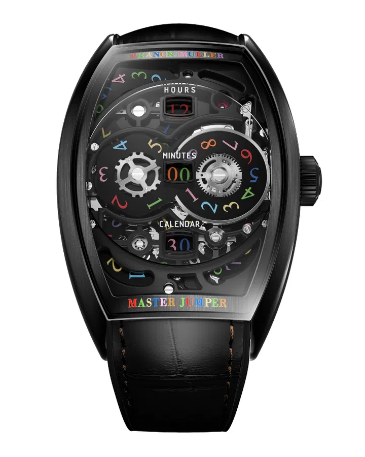 franck muller | master jumper skeleton cintrée curvex