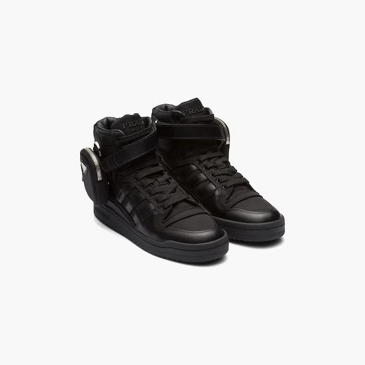 Adidas for Prada Re-Nylon Forum High-Top Sneakers, $1,750