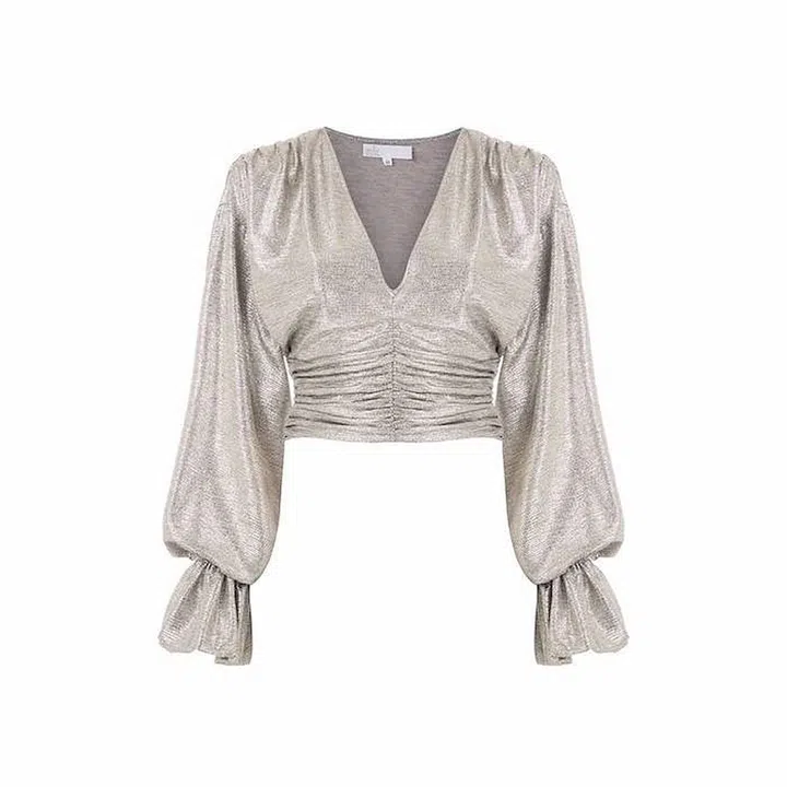 Lunar Zoe metallic blouse, $541, NK at Farfetch