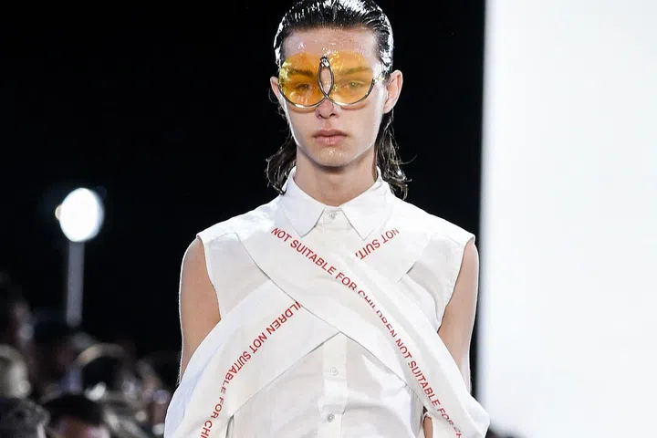 It has designed avant-garde runway pieces for brands such as Hood By Air (above), Henry Vibskov and Opening Ceremony. Photo: Getty