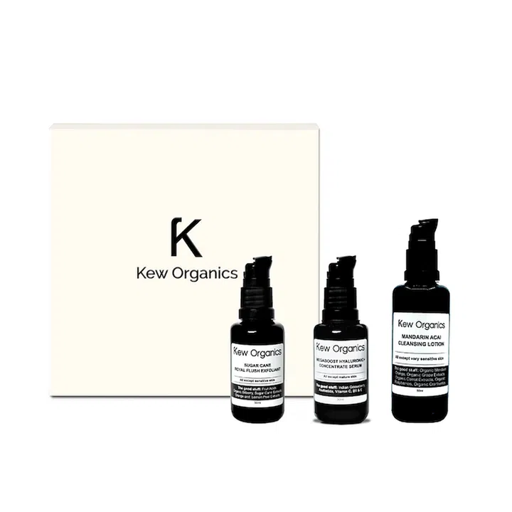 Ultra Glow Set, $220, Kew Organics at KrisShop