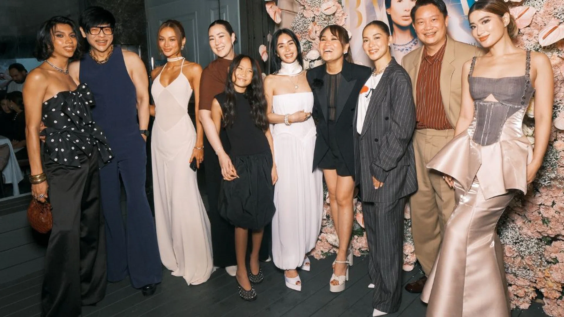 Mimiyuuuh, Kenneth Goh, Kylie Verzosa, Patty Ang, Heart Evangelista, Dr Aivee Teo, Maja Salvador, Dr Z Teo, Janeena Chan