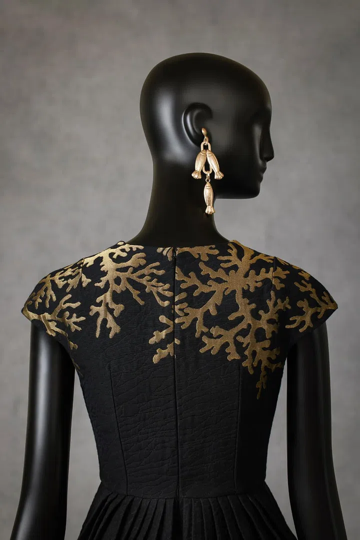 slim fit dress slacks Andrew GN crystal embellished crepe gown, yellow – Plus One Dress Hire