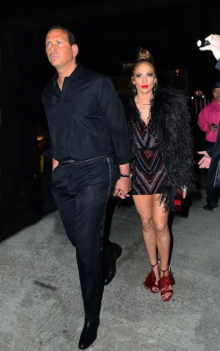 Alex Rodriguez and Jennifer Lopez