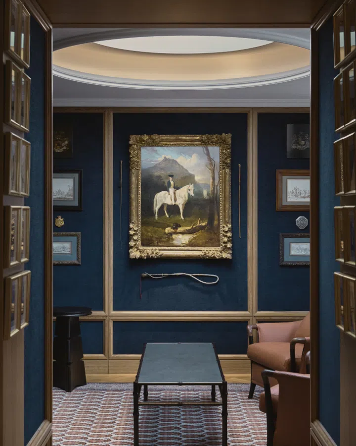 Hermès london | Émile Hermès’ private office