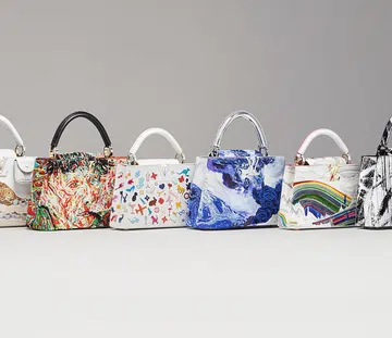 See this year's $12,400 artist renditions of Louis Vuitton's Capucines bag