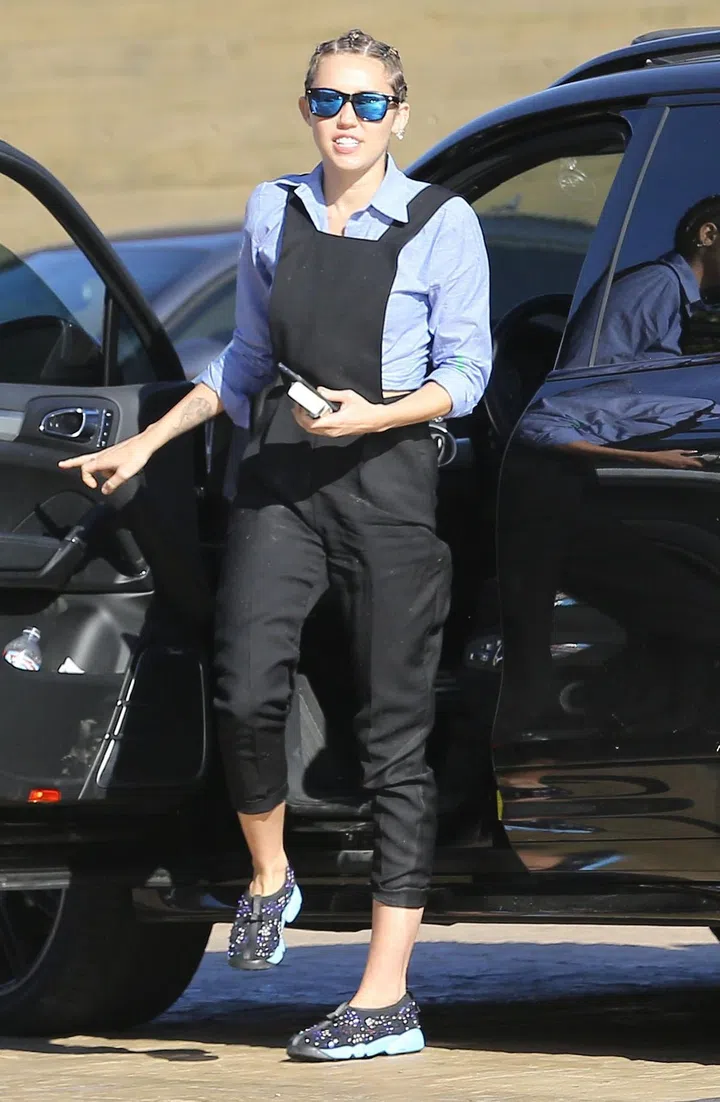 Miley Cyrus in Malibu, California