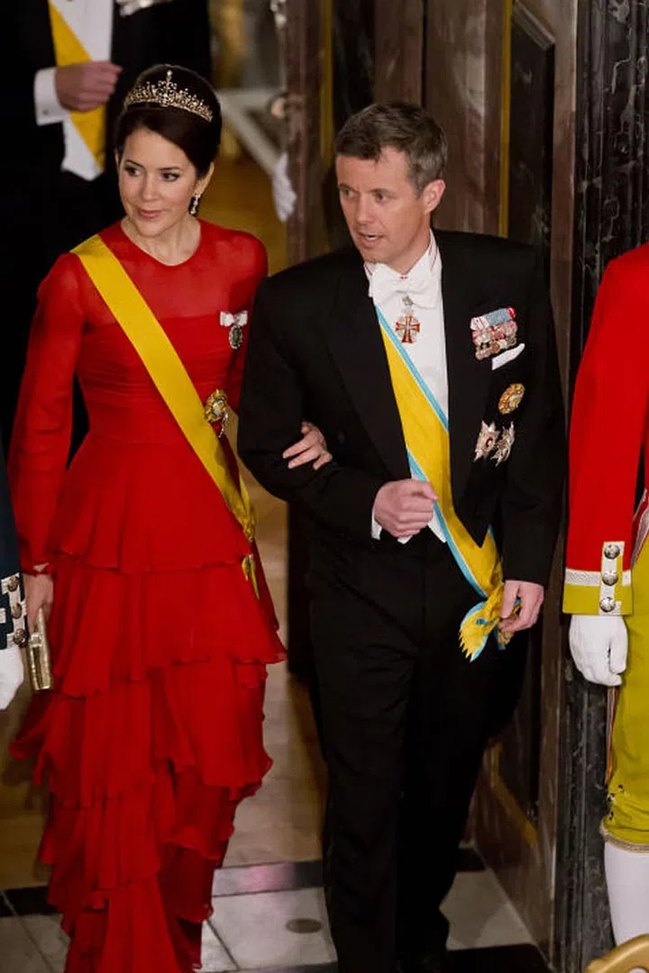 A practical princess, she's worn this Jesper Høvring gown several times this year.