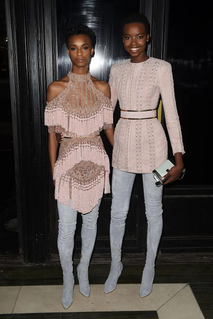 Kayla Scott and Maria Borges in Balmain
Photo: Getty
