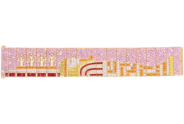 van cleef & arpels | fascinating egypt bracelet