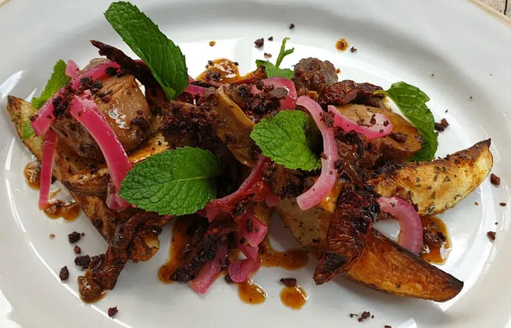 Photo: Jamie's Italian | Slow-roasted lamb