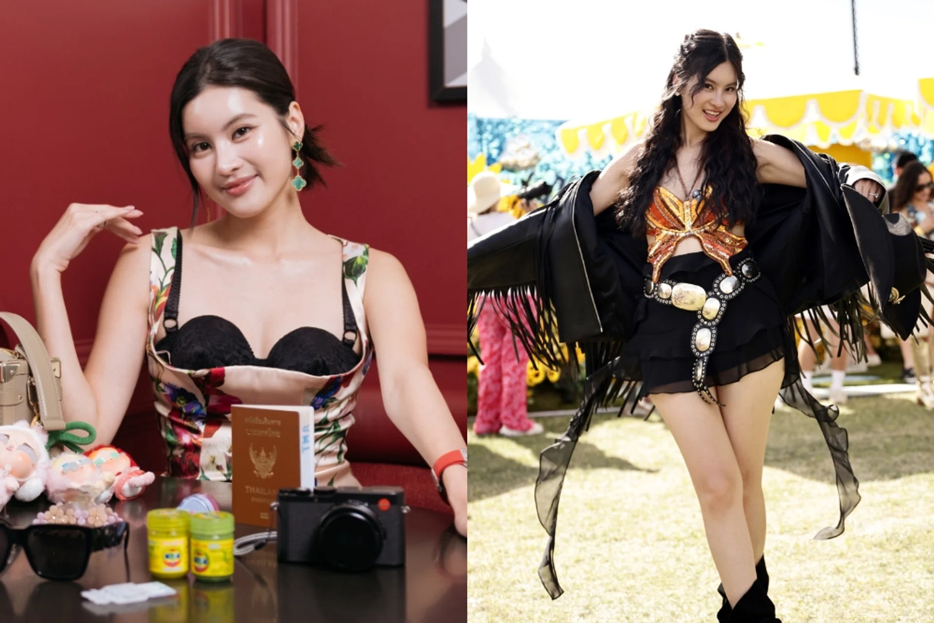 Aon Somrutai beauty look