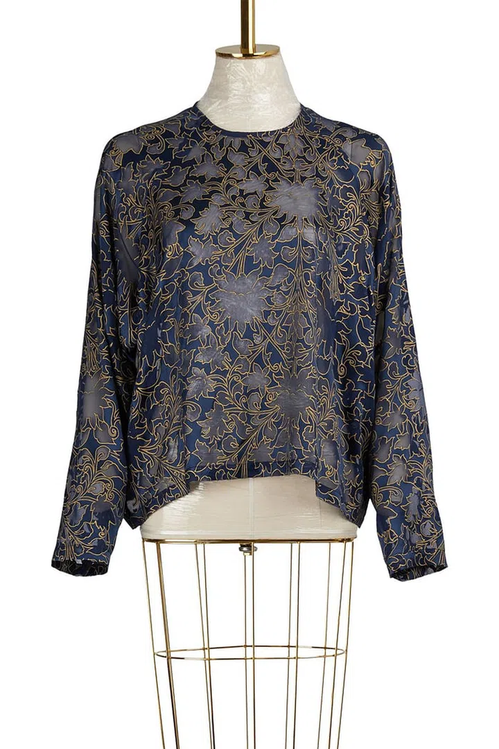 Roseanna top, $496, www.24sevres.com.