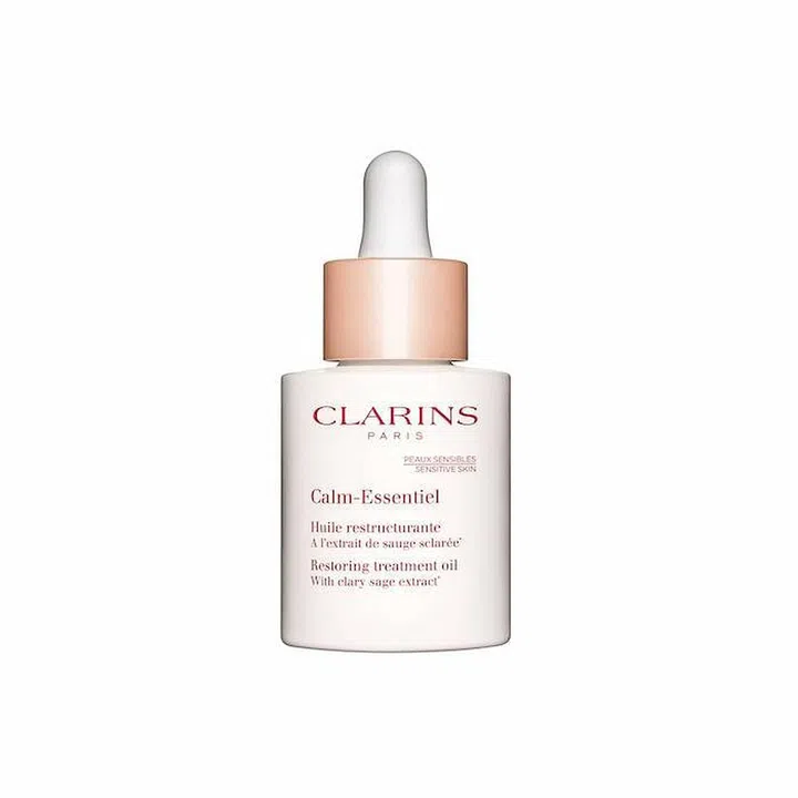 Calm Essentiel Restoring Treatment Oil, $95, Clarins