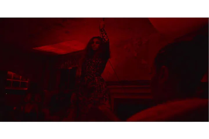 In a Nicolas Jebran dress. Photo: HBO
