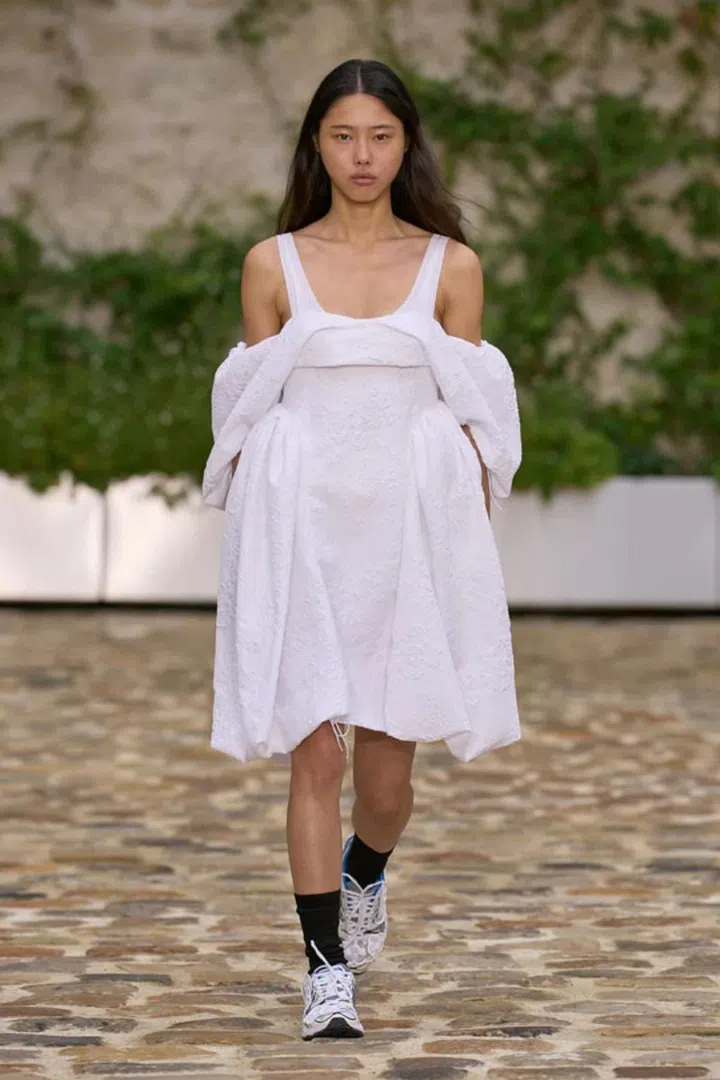 Quintessentially Scandi Juxtapositions At Cecilie Bahnsen Spring