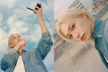 exclsuive stray kids felix silver lockit jewellery louis vuitton unicef