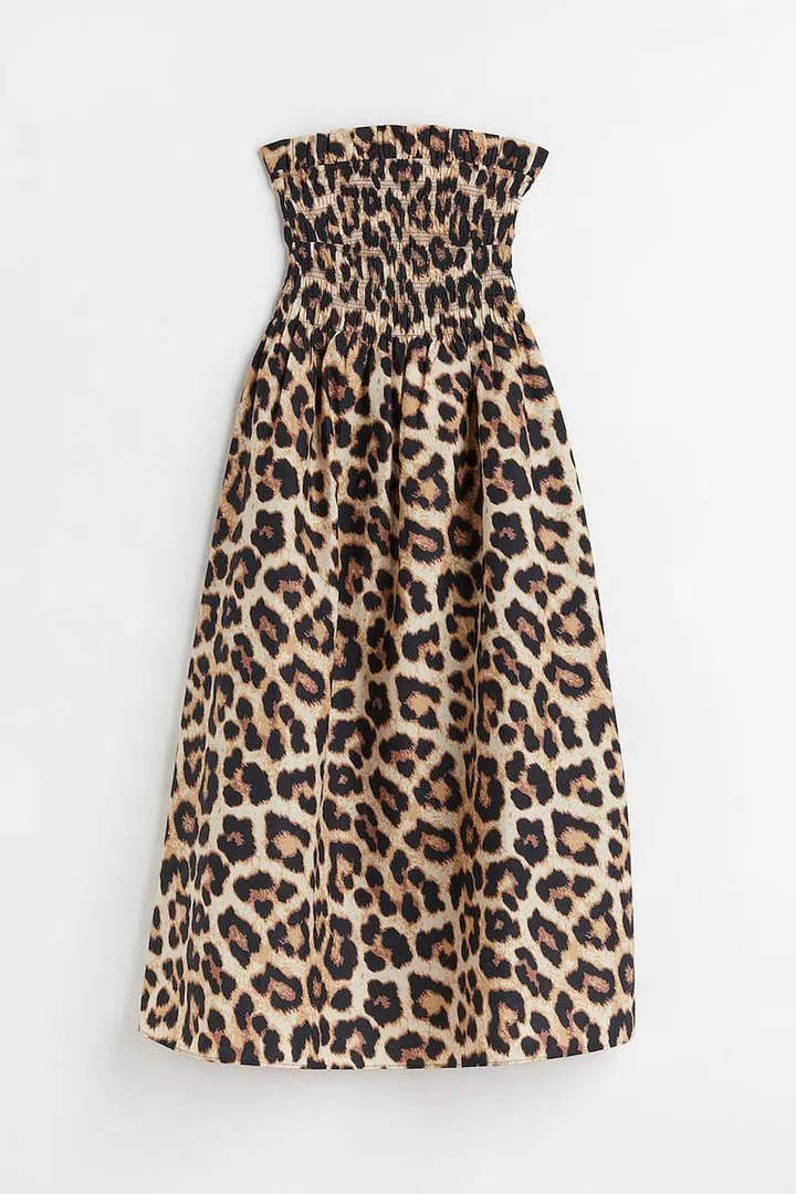 Smock-topped dress, $29.90, H&M
