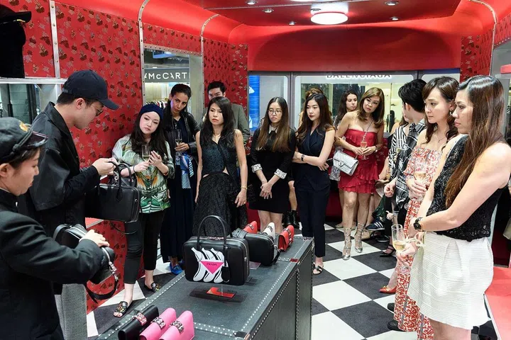 Presentation by Gerald Tan, Associate Fashion News Editor. Photo: Ashley Mak 