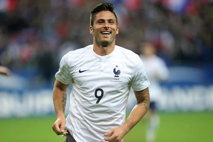 Playing for France.
Photo: Getty