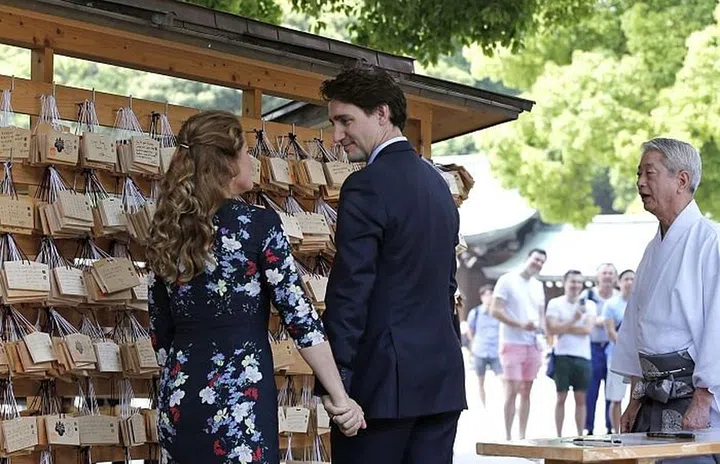 Visiting the Meiji Shrine in Tokyo, Japan. Photo: Getty 