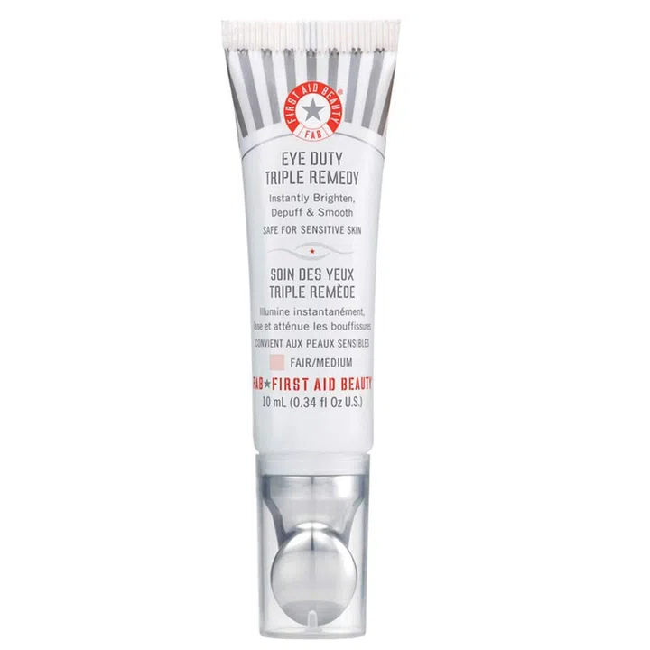  When you’ve had a long night, sometimes the most visible signs are the pesky eyebags and dark circles. This First Aid Beauty eye gel will restore your eyes to its former glory, coming in a triple threat formula that soothes and depuffs skin with its cooling stainless steel tip, smoothen fine lines with retinol and reduce dark circles, thanks to caffeine and licorice root. And oh, it works great as a light concealer, too. Photo: Courtesy