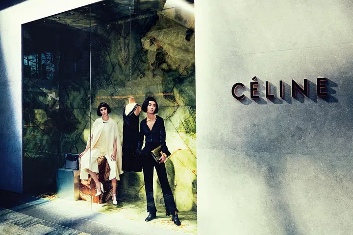 We shot this after we got clearance from Céline headquarter in Paris to shoot inside their beautiful boutique in The Shoppes at Marina Bay Sands. 