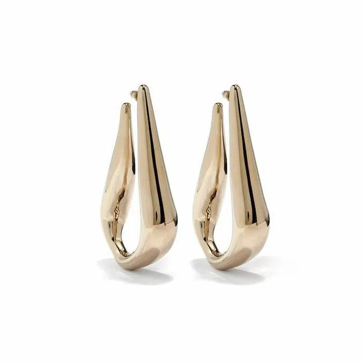 Oval Hoop Earrings, $509, Chloé at Matchesfashion