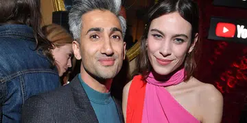 Tan France and Alexa Chung