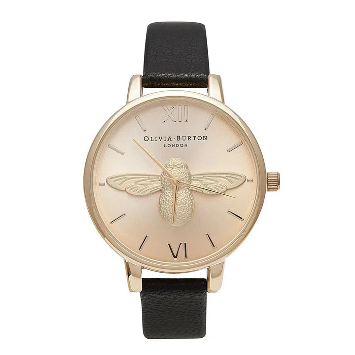 Moulded Bee watch, $256.21, Olivia Burton 