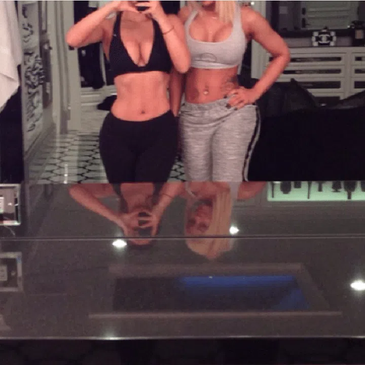 And look, there it is again. Photo: @kimkardashian