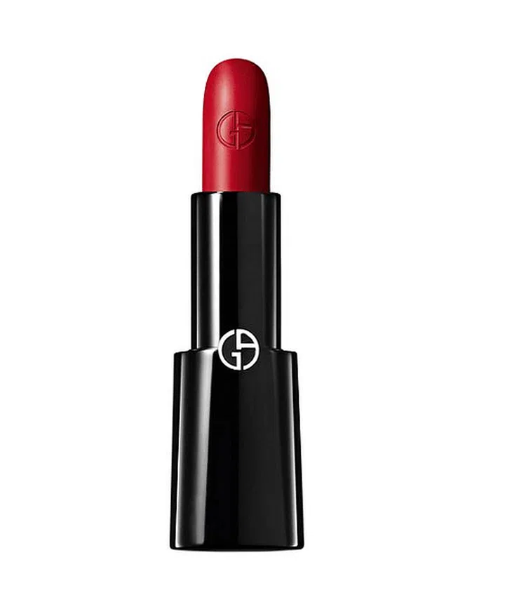 This crimson beauty has a slight warm undertone and an elegant satiny finish. 