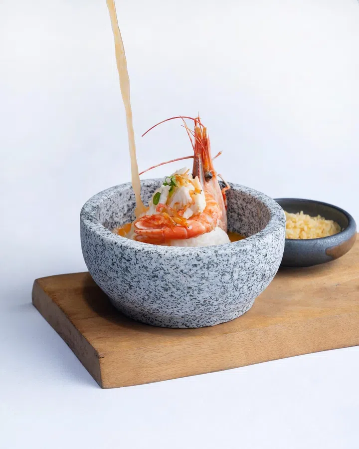 Signature Fragrant Rice in Rich Seafood Broth. Photo: Courtesy