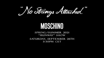 Moschino SS21 livestream