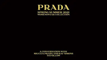 Prada SS21 Womenswear livestream