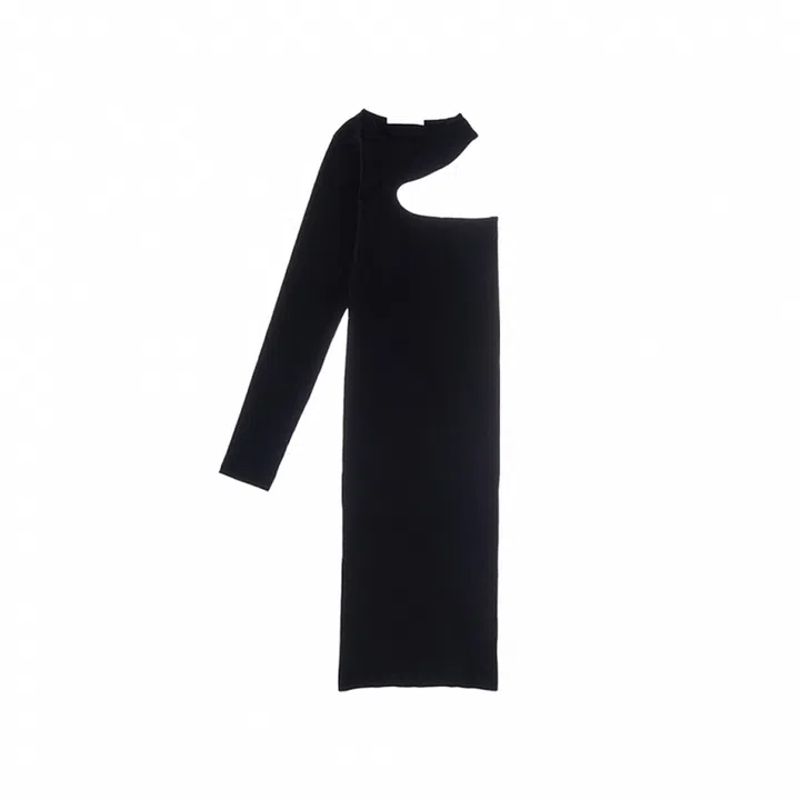 Core Cutout Dress, $300, Helmut Lang