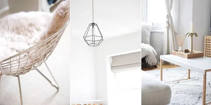 Opt for homewares or furniture which are transparent. If you can see the room around the object, your eye will view more of the space and trick the brain into thinking it's bigger than it is. Photo: TOPOLOGY LONDON