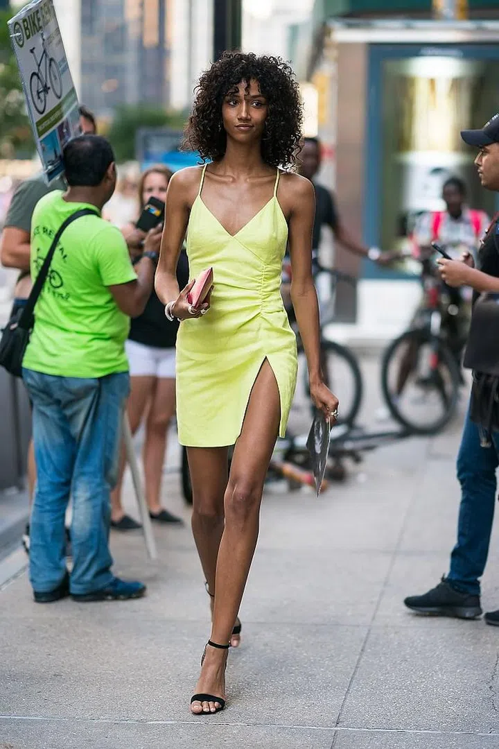 She's walked over 100 shows since her debut for Spring/Summer 2017.