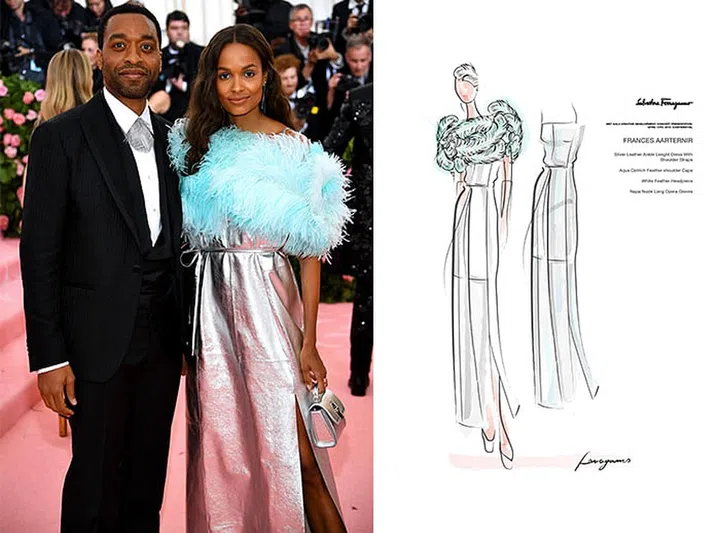 Met gala ferragamo hotsell