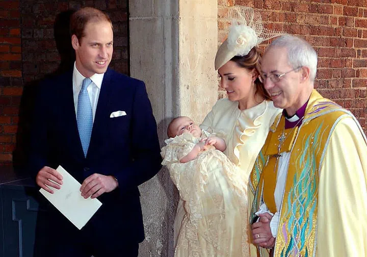 His name is Archbishop of Canterbury Justin Welby. In addition to the church, previous generations of royals have held the event at Buckingham Palace, where Princes Charles and William were christened in the Music Room. The queen and her sister were baptized in a private chapel that was destroyed during World War II.
Photo: Getty
