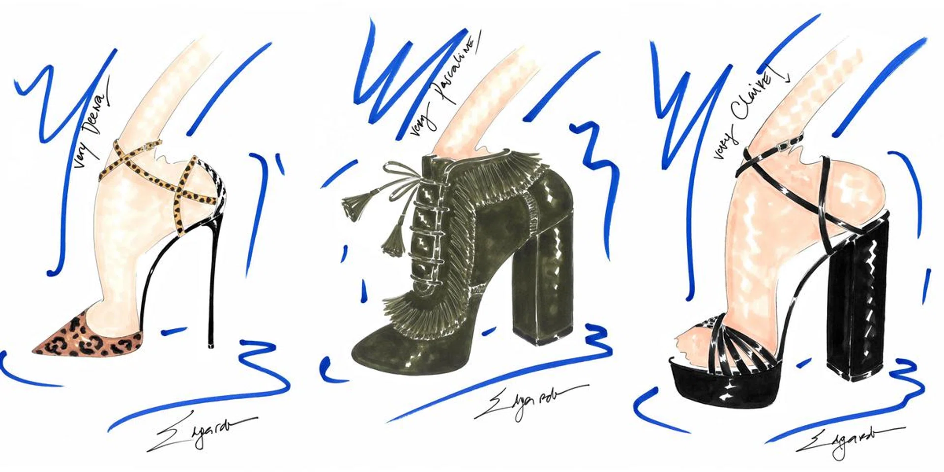 AQUAZZURA by Edgardo Osorio
