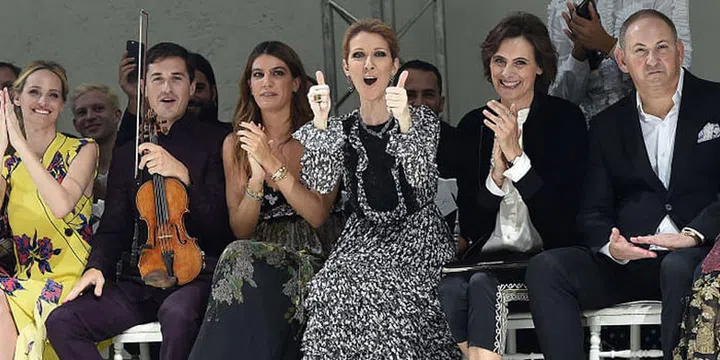 Céline Dion Is The Front Row Cheerleader Fashion Never Knew It Needed