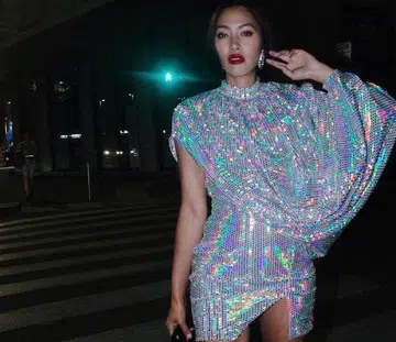 Tiffany Hsu Clubbing Outfit